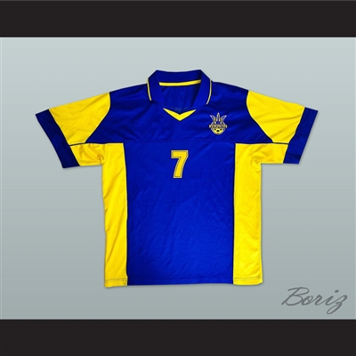 2004-2005 Style Andriy Shevchenko 7 Ukraine National Team Away