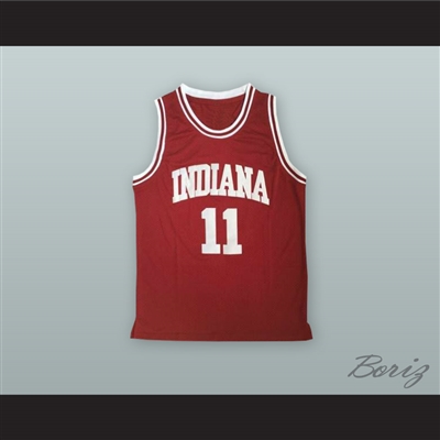 Isiah Thomas 11 Indiana Crimson Basketball Jersey