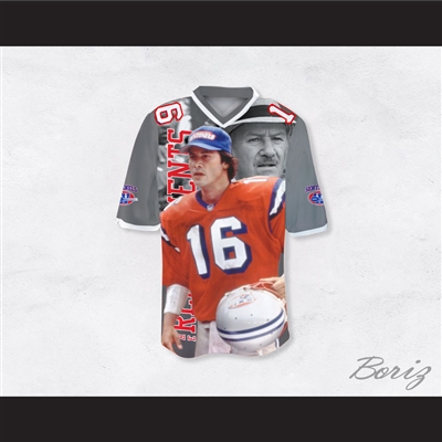 CGUBJI Maillot De Football Shane Falco #16 The Replacements – Cousu, 100% Polyester Maille, Taille US Standard